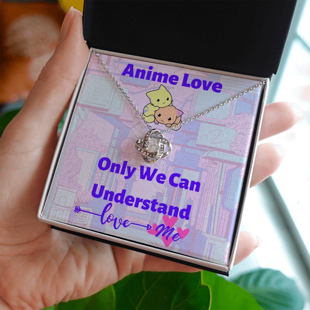 Love Knot-Anime Love-Only We Can Understand, To My Anime Girlfriend Gift, To My Anime Wife Gift, To My Anime Fiance Gift, To My Anime Partner Gift, Anime Gift Love