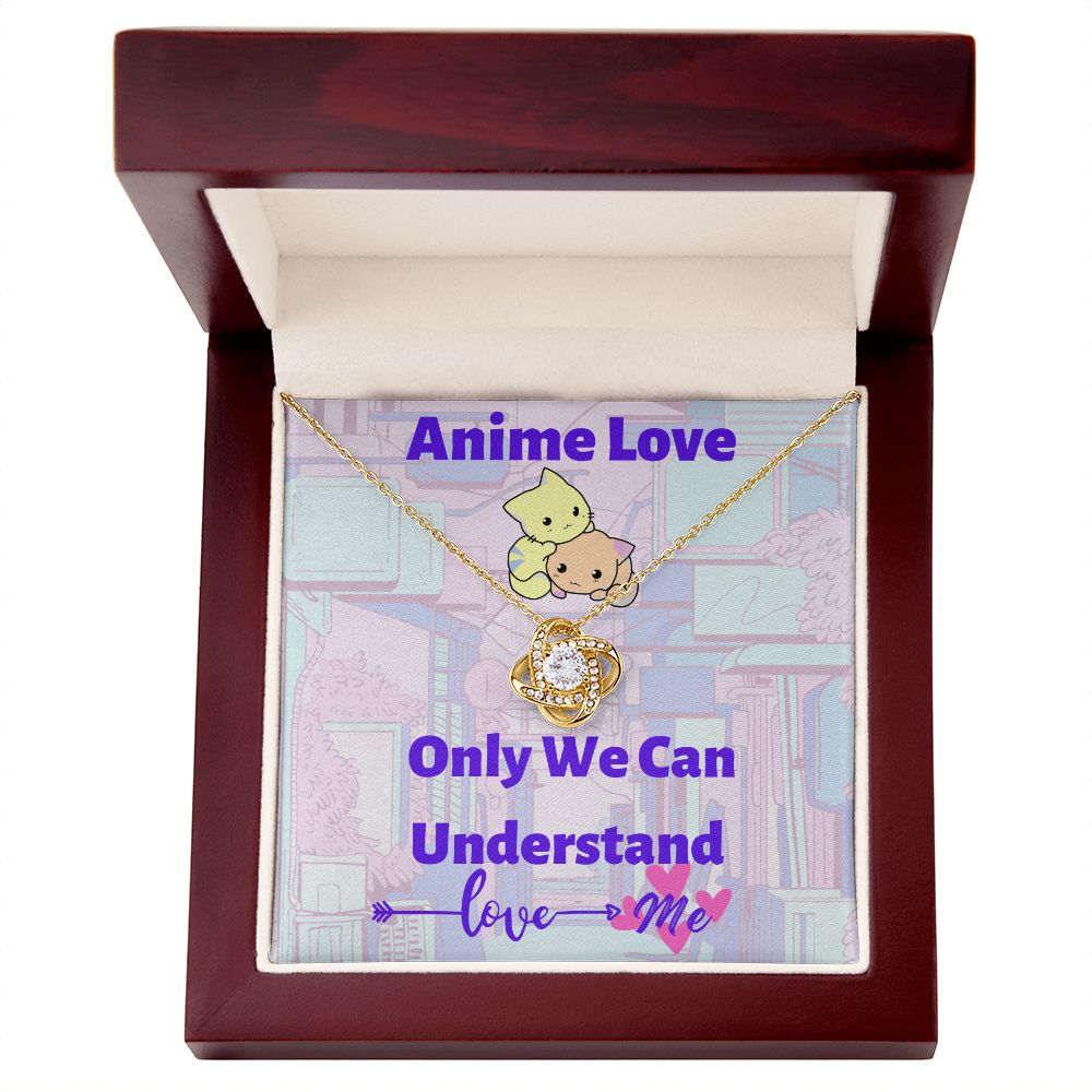 Love Knot-Anime Love-Only We Can Understand, To My Anime Girlfriend Gift, To My Anime Wife Gift, To My Anime Fiance Gift, To My Anime Partner Gift, Anime Gift Love