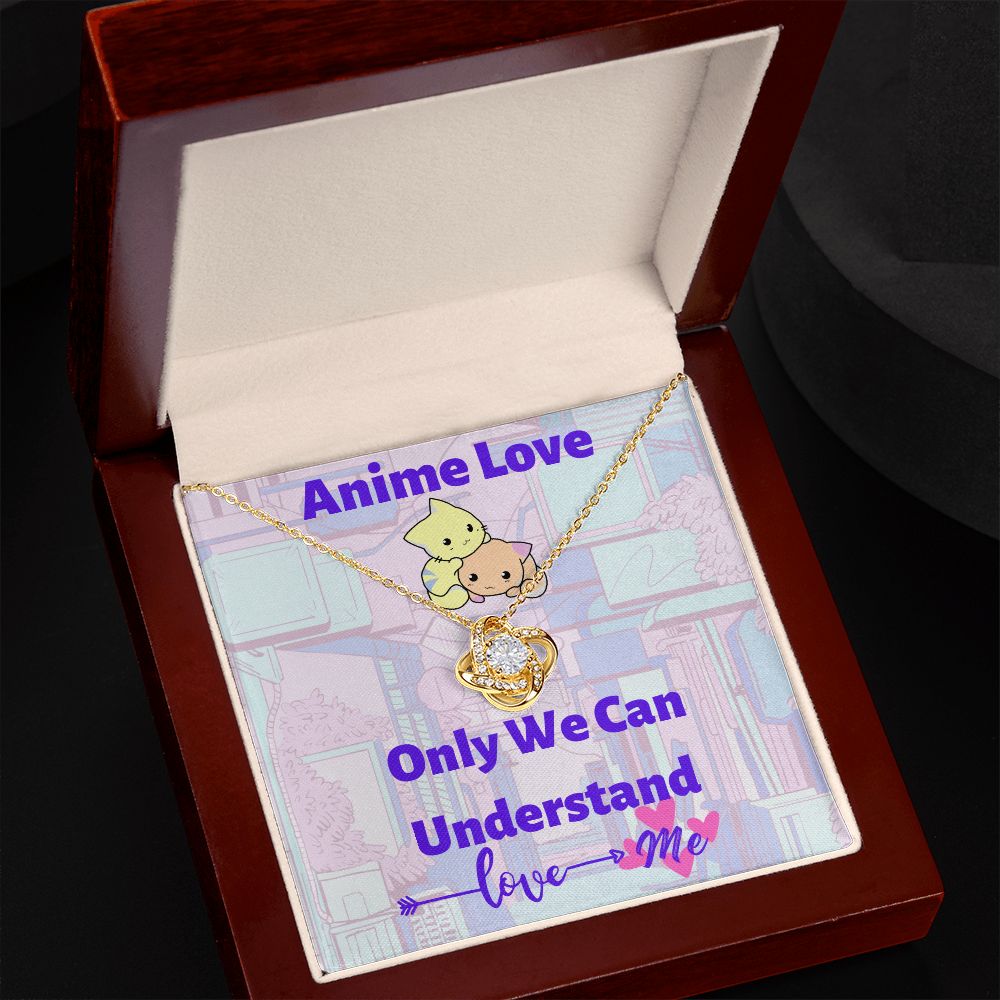 Love Knot-Anime Love-Only We Can Understand, To My Anime Girlfriend Gift, To My Anime Wife Gift, To My Anime Fiance Gift, To My Anime Partner Gift, Anime Gift Love