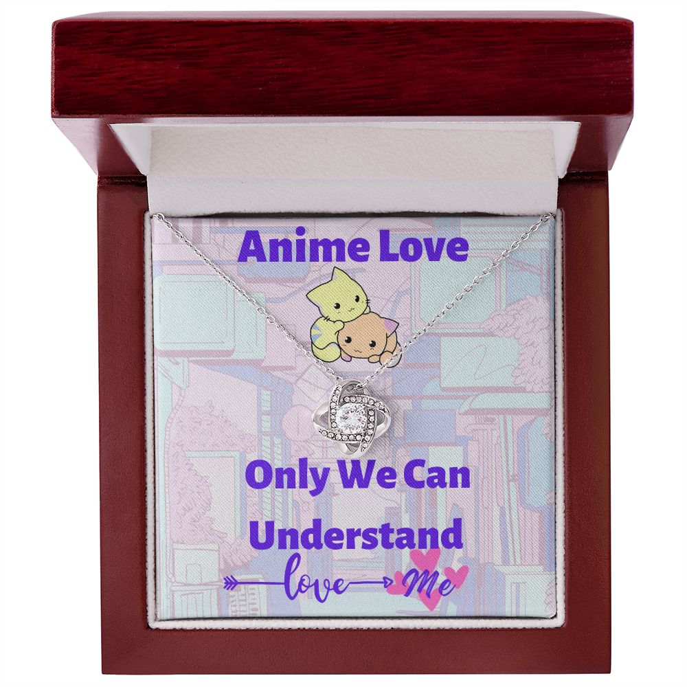 Love Knot-Anime Love-Only We Can Understand, To My Anime Girlfriend Gift, To My Anime Wife Gift, To My Anime Fiance Gift, To My Anime Partner Gift, Anime Gift Love