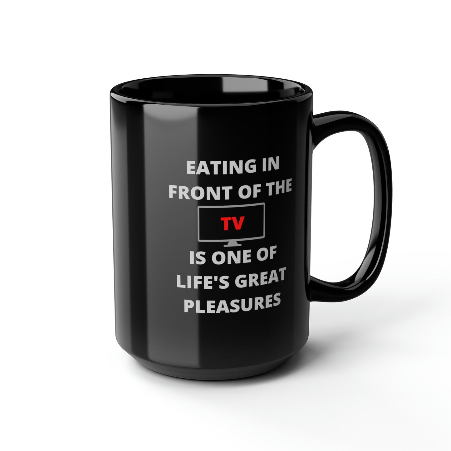 Funny Extra Large Black Mug For Dad Or Friends, Sarcastic Humor, Joke Gift, 15oz, Printed On Both Sides