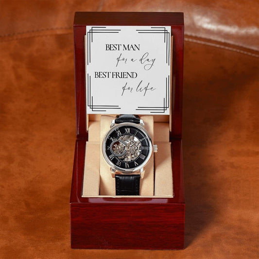 Best Man Watch, Best Man Proposal Or Thank You