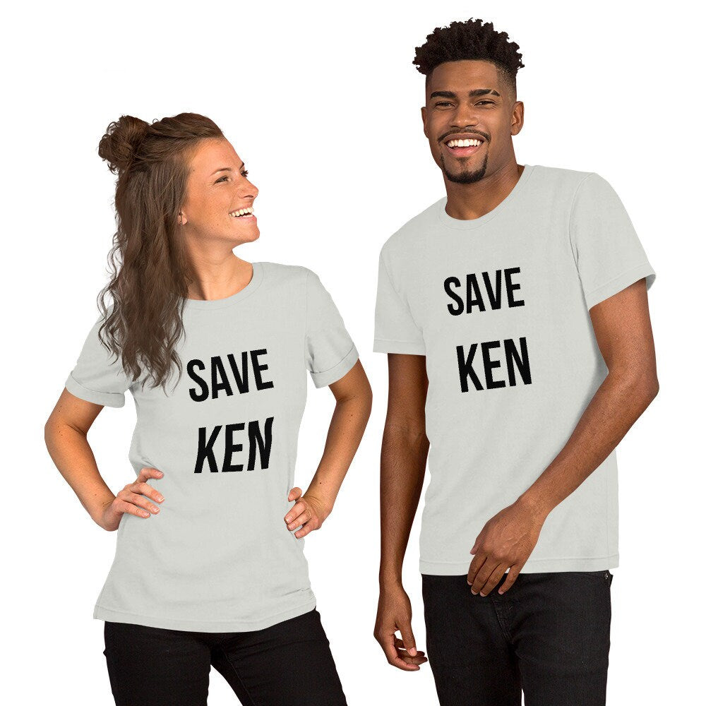 2 Colors Available, Unisex Save Ken T Shirt