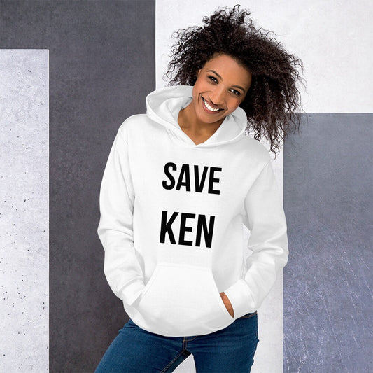 2 Colors Available "Save Ken" Unisex Hoodie